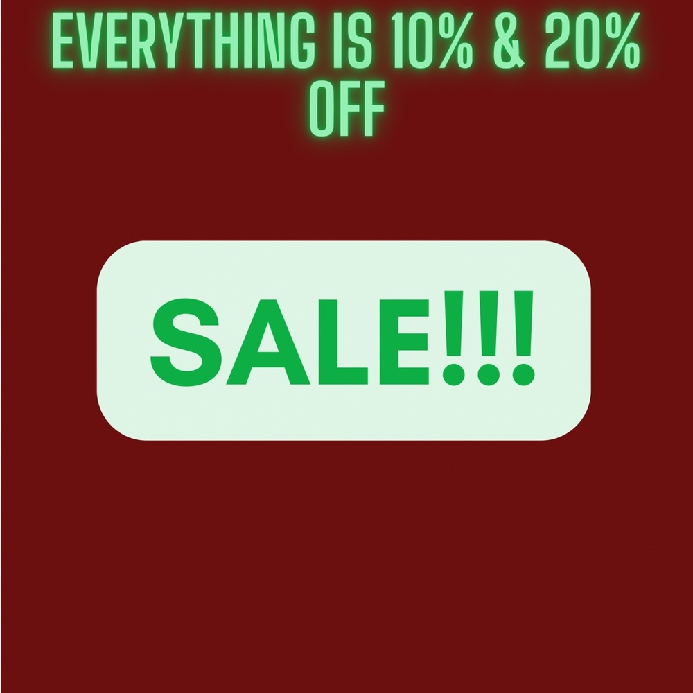 Sales!!!!!!!!!!!!!!!